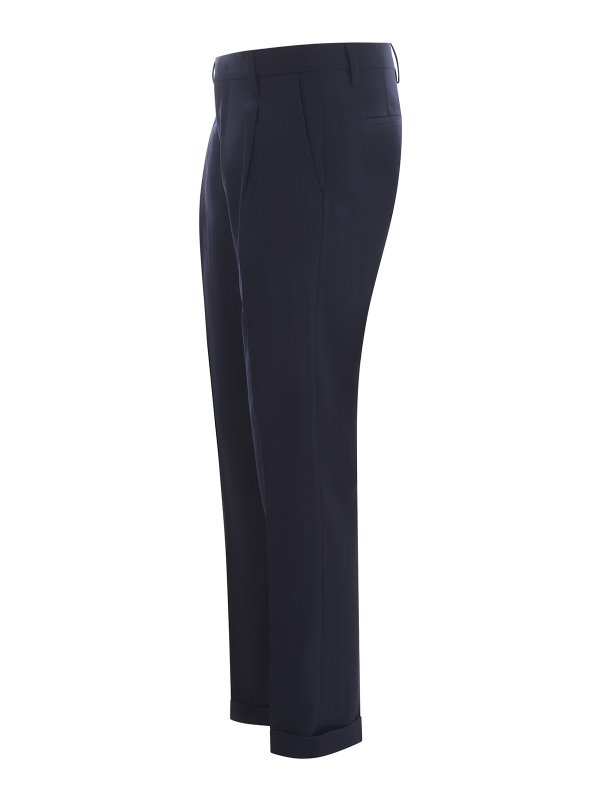 BRIGLIA 1949: straight leg jeans online - Trousers briglia  in cool wool