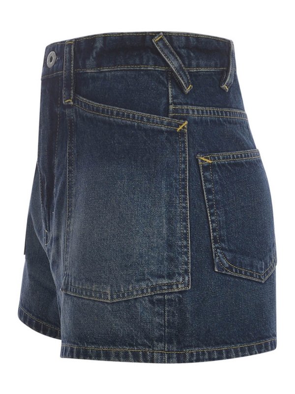 KENZO: pantaloni shorts online - Shorts kenzo in denim