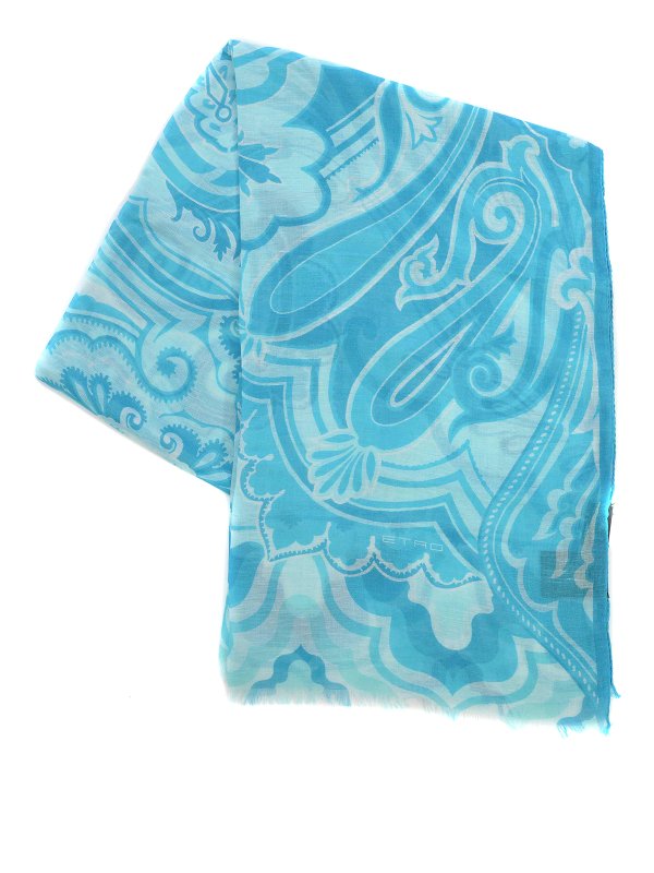 ETRO: Schals online - Schal - Hellblau