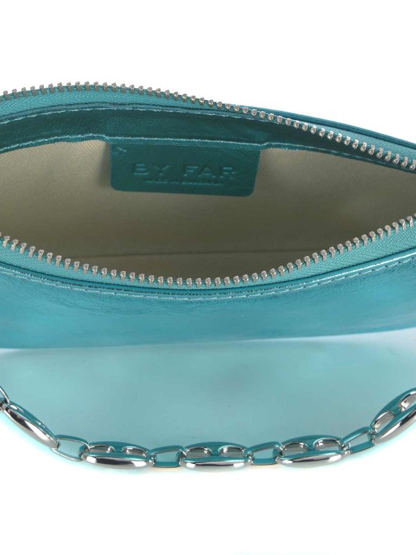 BY FAR buy online Borsa di gran lunga in pelle metallizzata