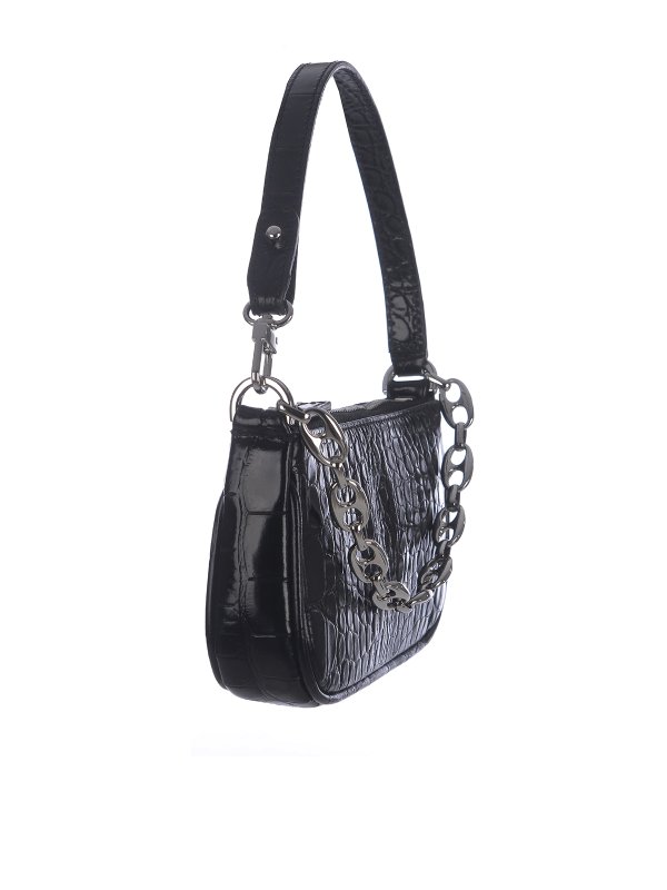 BY FAR: shopper online - Borsa di gran lunga in pelle di coccodrillo