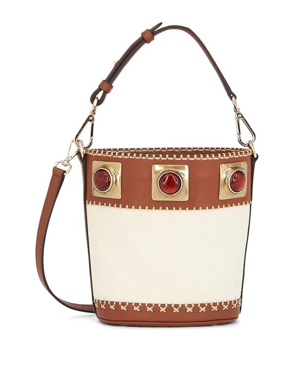 ETRO: Bucket-bags - Bucket-Bag - Beige
