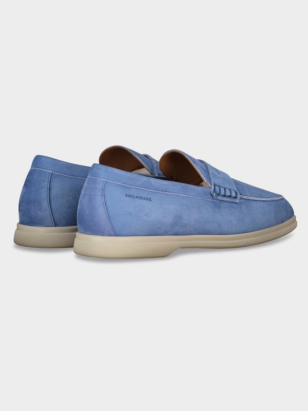 The Best Shops PAUL & SHARK: Loafers & Slippers - Suede loafers