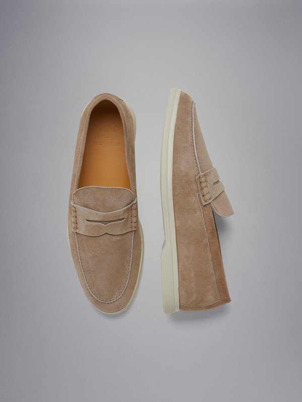 ローファー - ベージュ shop online: PAUL & SHARK