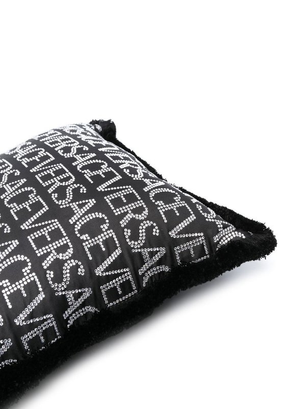 VERSACE: Casa online - Almohada - Negro