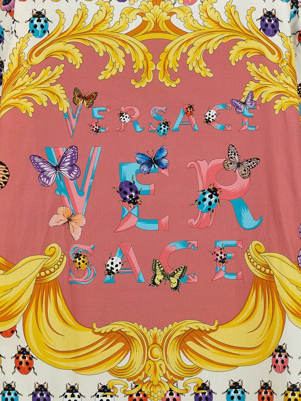 La vacanza capsule bathrobe shop online: VERSACE