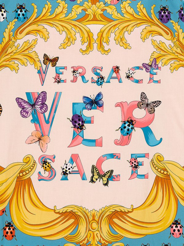 la vacanza capsule bathrobe shop online: VERSACE