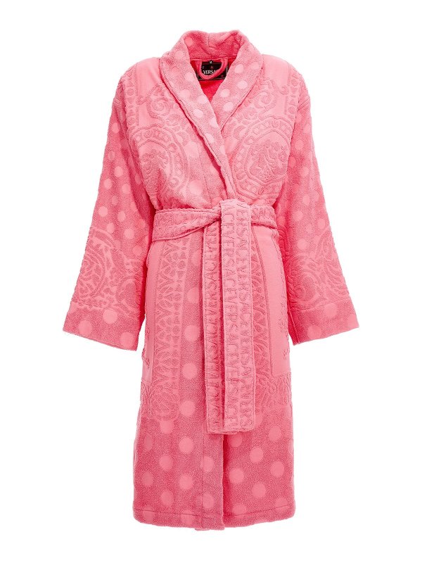 VERSACE: Heim - Kissen - Rosa