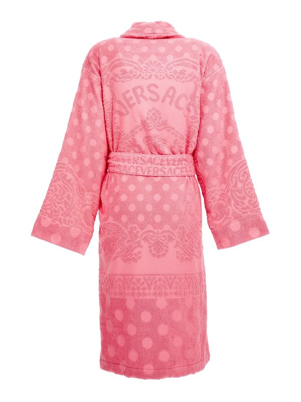 VERSACE: Heim online - Kissen - Rosa