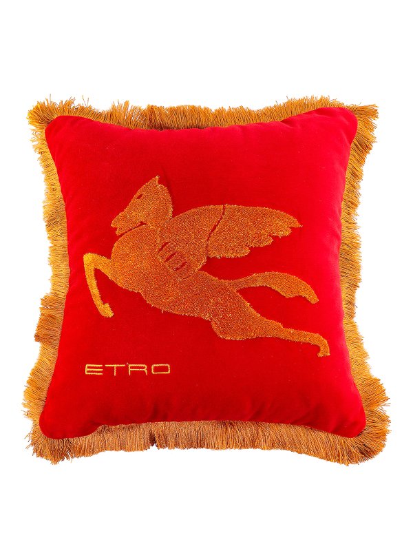 ETRO: ホームウェア - クッション - 赤