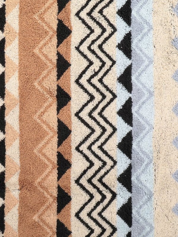 The Best Shops MISSONI: homeware - Terry fabric bathrobe with iconic pattern