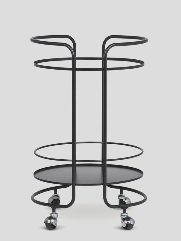 FORNASETTI: Heim online - Kissen - Schwarz