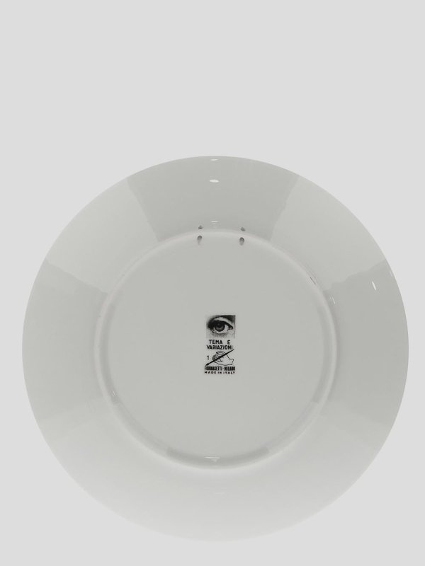 Face-print plate shop online: FORNASETTI