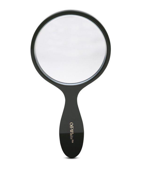 OFF-WHITE: homeware - Green plastic mirror