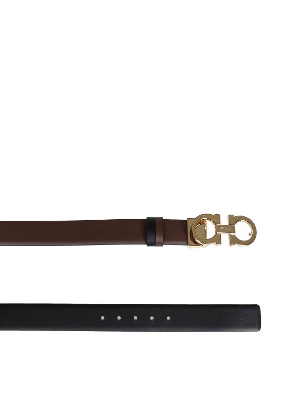 SALVATORE FERRAGAMO: ベルト online - ベルト - ブラウン