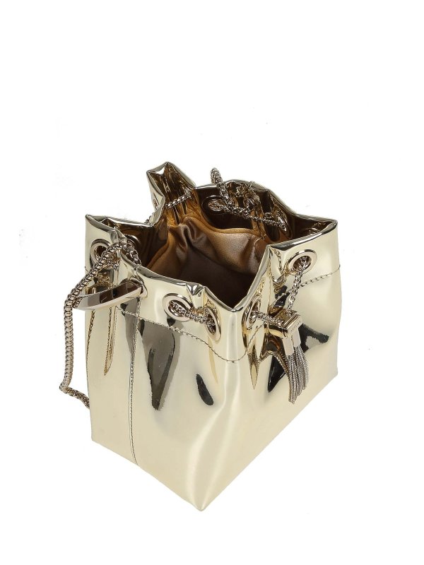 Bon Bon bucket bag shop online: JIMMY CHOO
