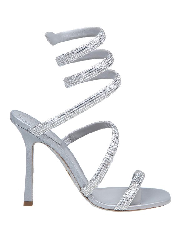 RENE CAOVILLA: サンダル - サンダル - グレー