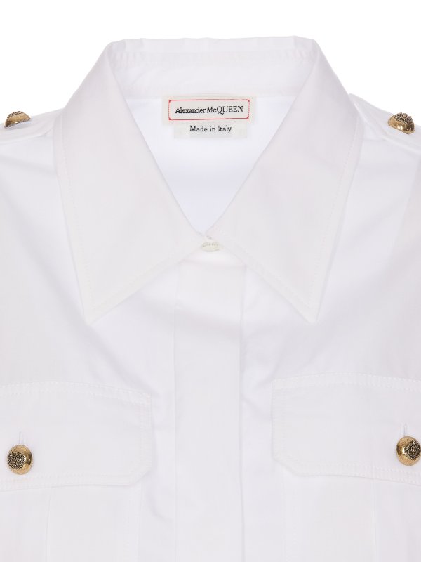 Camisa - Blanco shop online: ALEXANDER MCQUEEN