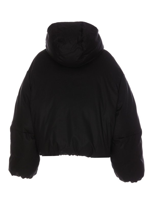 DOLCE & GABBANA: casual jackets online - Patch logo down jacket