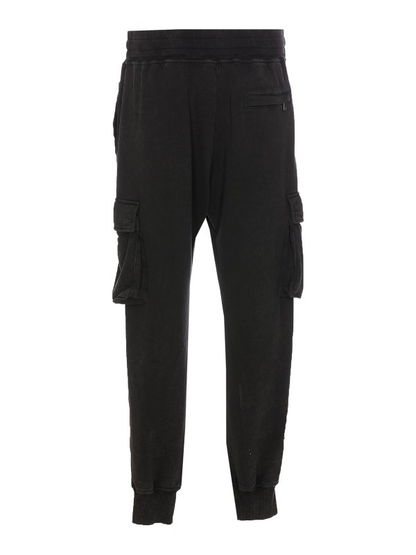 DOLCE & GABBANA: shorts online - DG Track Pants with Logo
