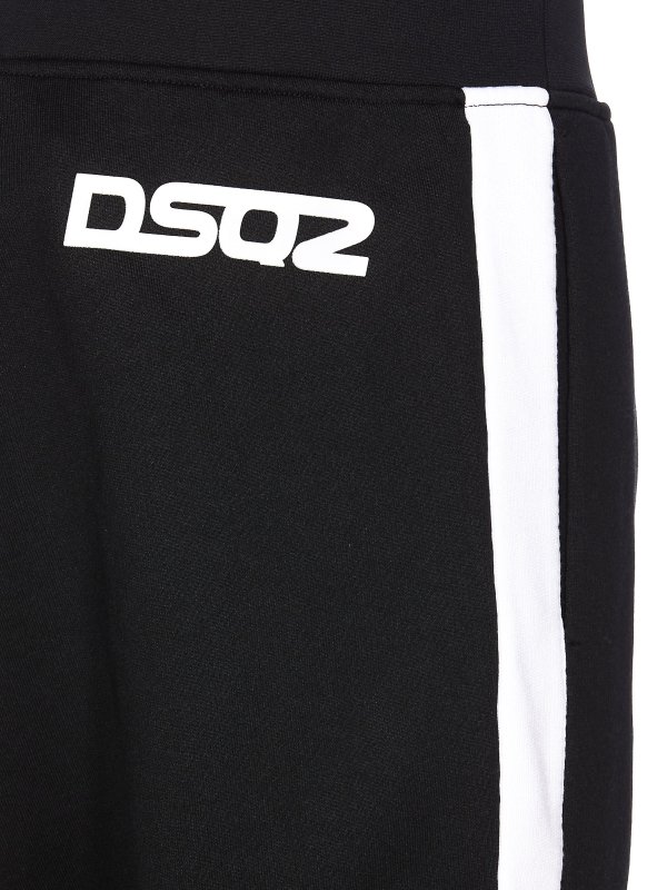 The Best Shops DSQUARED2: pantaloni shorts - Rilassati i pantaloni della tuta Dean