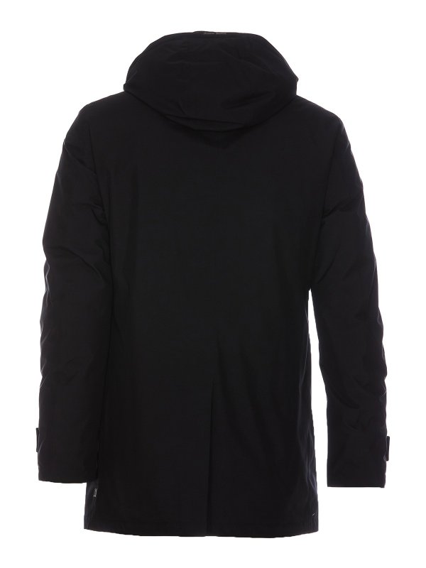 HERNO: short coats online - Gore padded coat