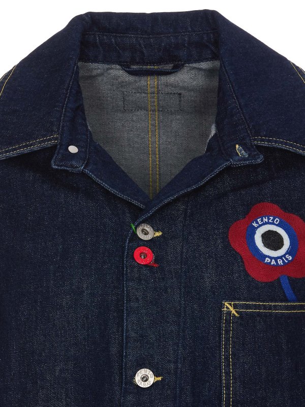 Kenzo target workwear jacket shop online: KENZO