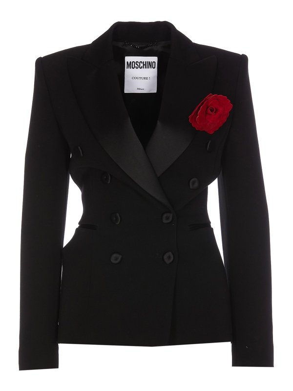 MOSCHINO: casual jackets - Tuxedo jacket