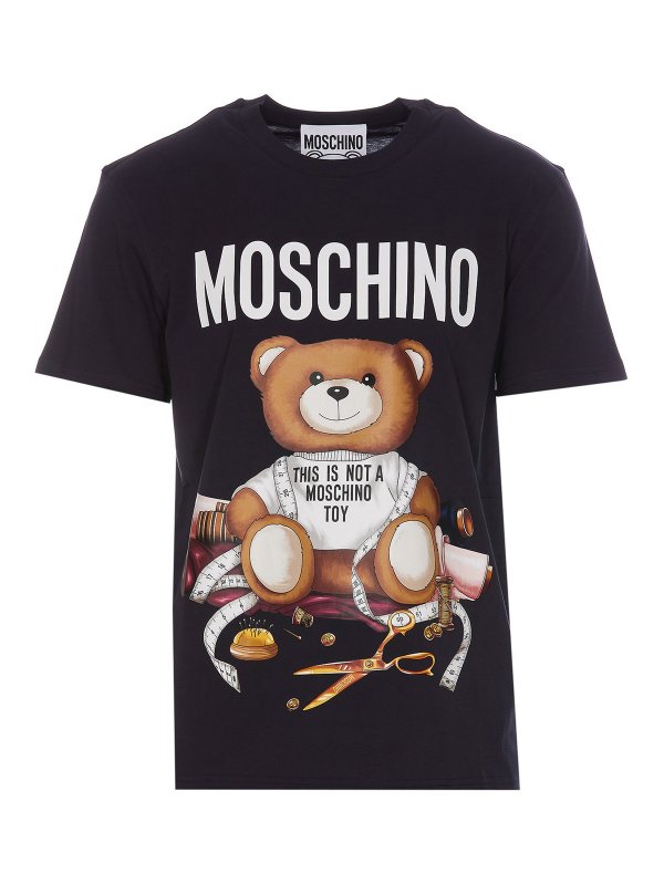 MOSCHINO: Camisetas - Camiseta - Azul