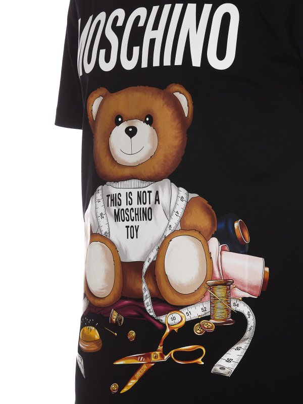 The Best Shops MOSCHINO: Tシャツ - Tシャツ - 黒