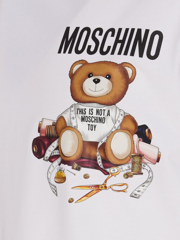 The Best Shops MOSCHINO: T-shirts - T-Shirt - Weiß