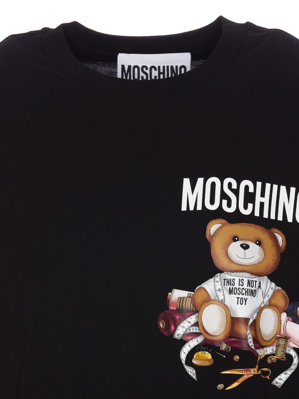 Camiseta - Negro shop online: MOSCHINO