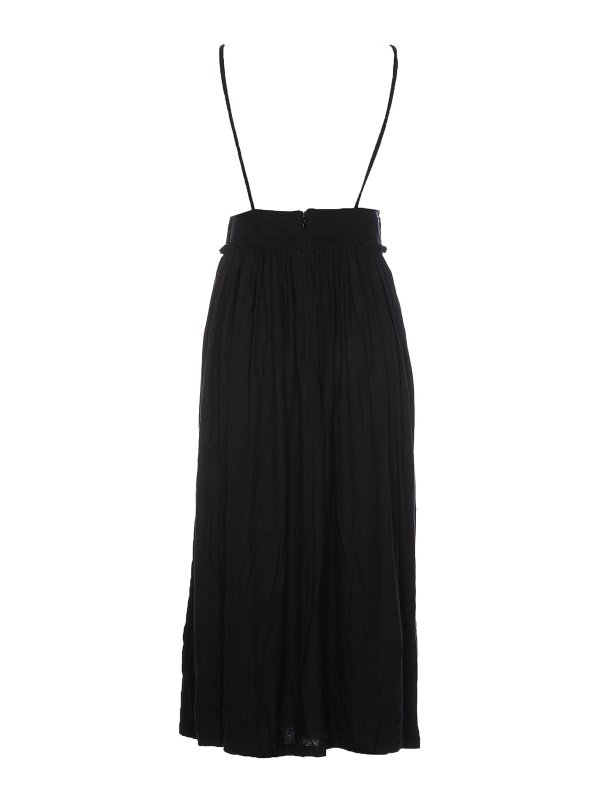 ULLA JOHNSON: ニーレングスドレス online - 膝丈ドレス - 黒