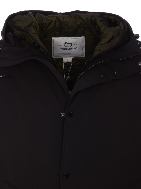 Stretch padded coat shop online: WOOLRICH