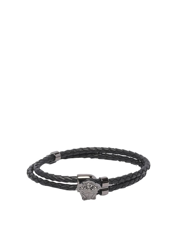 VERSACE: Bracelets  - Bracelets - Noir