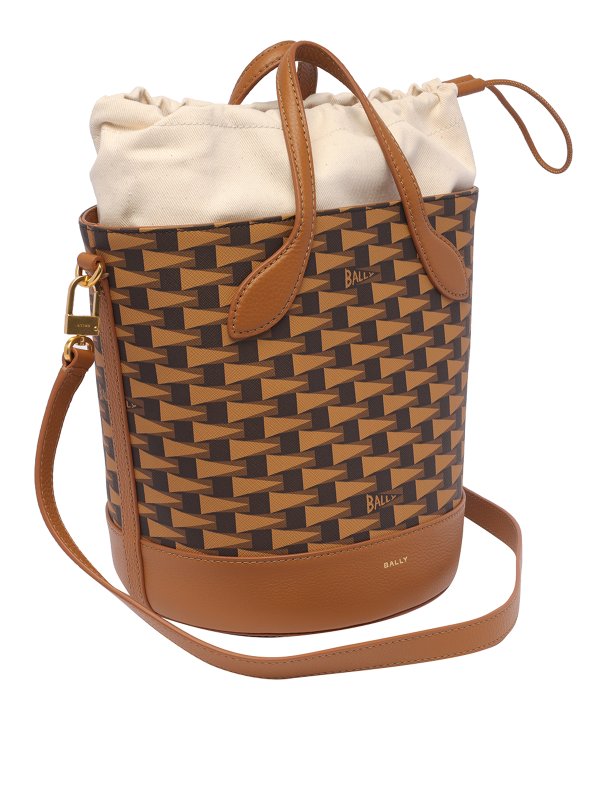 BALLY: Secchielli online - Borsa con fibbia a gagliardetto