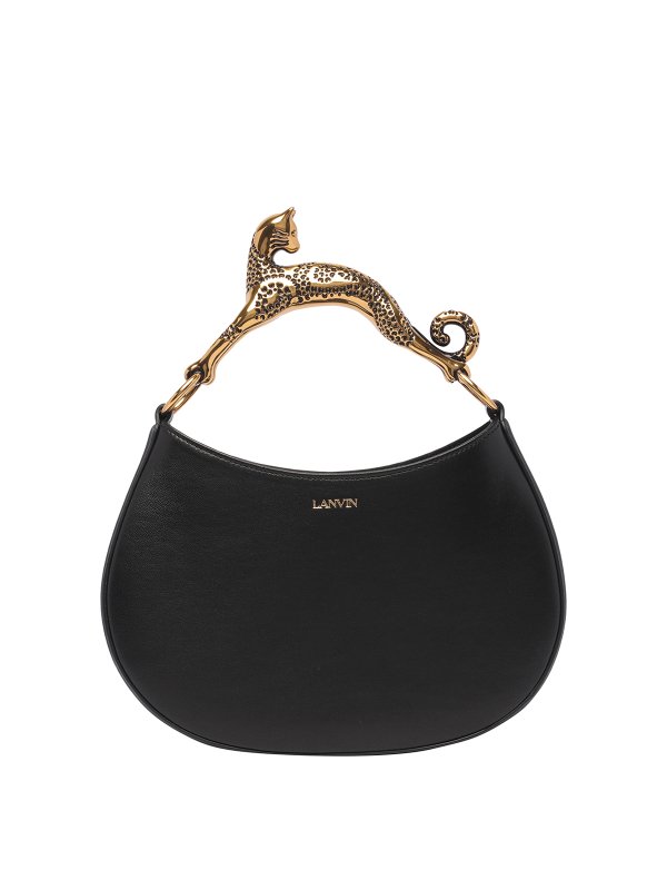 LANVIN: cross body bags - Cat hobo bag