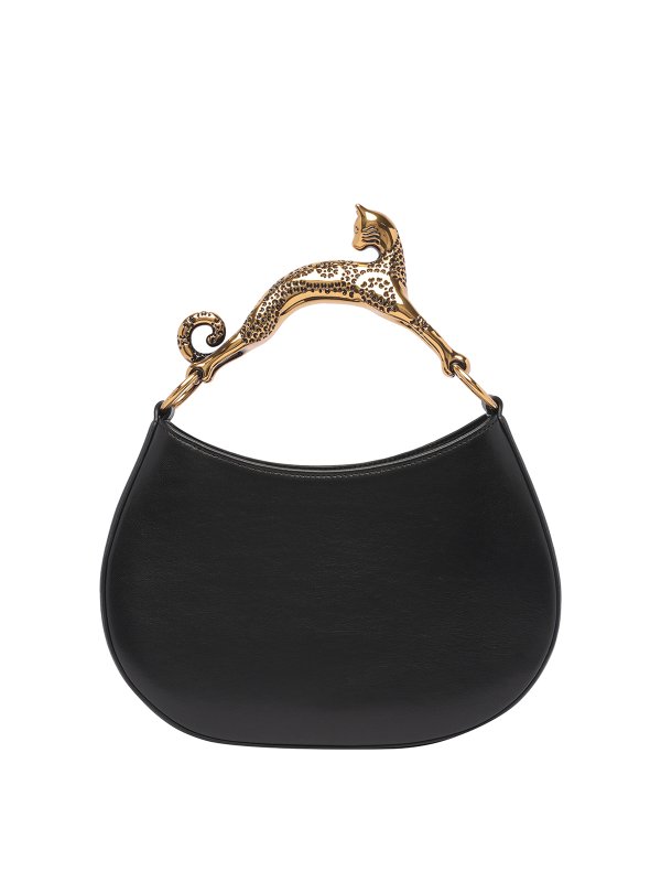 The Best Shops LANVIN: cross body bags - Cat hobo bag