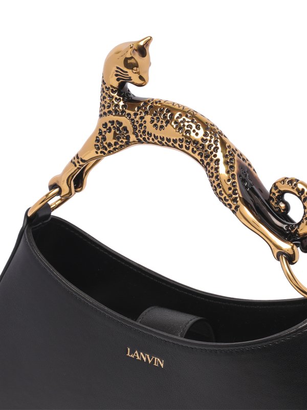 Cat hobo bag shop online: LANVIN