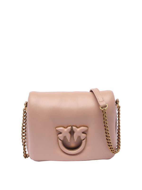 Pinko: cross body bags - Baby love click puff crossbody bag
