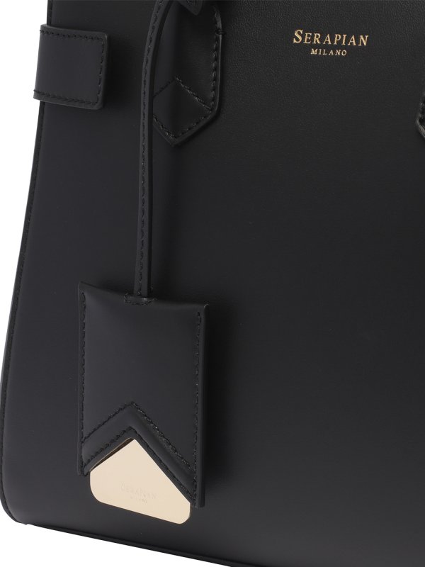 クロスボディバッグ - 黒 shop online: Serapian