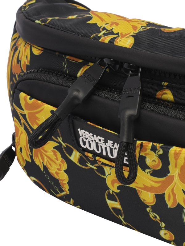 クロスボディバッグ - 黒 shop online: Versace Jeans Couture