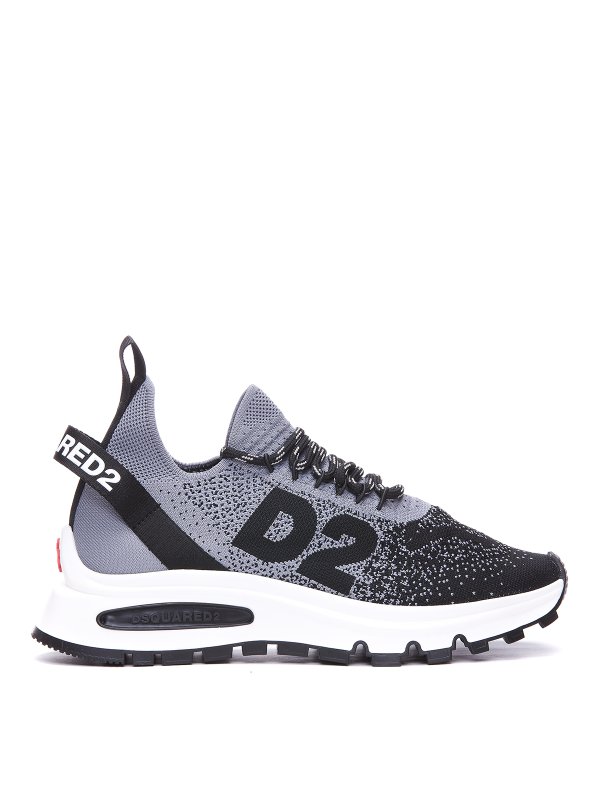 DSQUARED2: Chaussures de sport - Baskets - Gris
