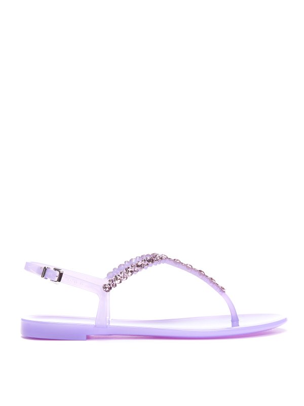 MENGHI: sandals - Sandal with crystals