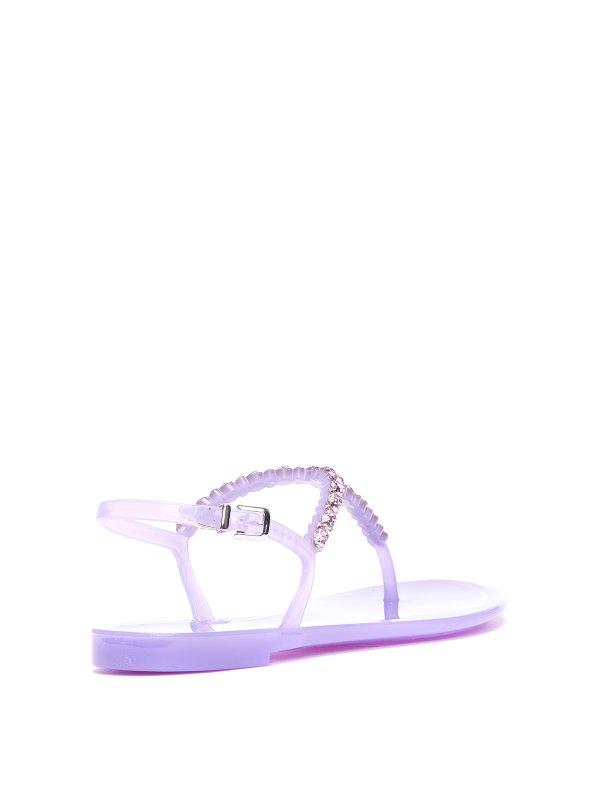 MENGHI: sandals online - Sandal with crystals
