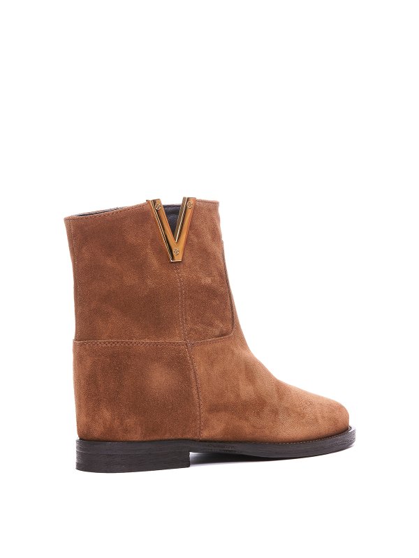 VIA ROMA 15: ブーティー online - アンクルブーツ - ブラウン