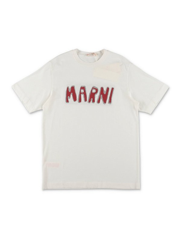 Marni: Camisetas - Camiseta - Blanco