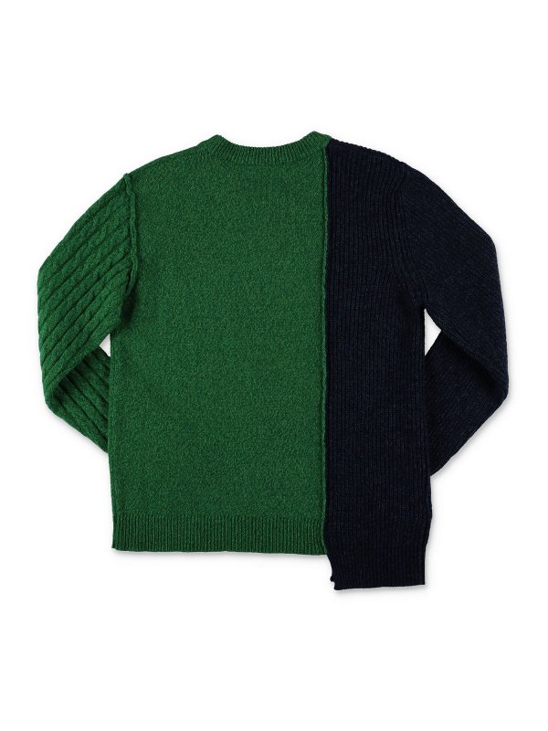 Marni: Suéteres con cuello pico online - Suéter Cuello Redondo - Multicolor
