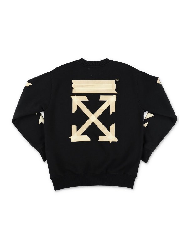 Off white tape online crewneck