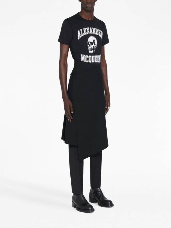 The Best Shops ALEXANDER MCQUEEN: Camisetas - Camiseta - Blanco